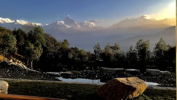 Dobbelt- eller tomannsrom – deluxe, balkong, fjellutsikt | Utsikt fra rommet