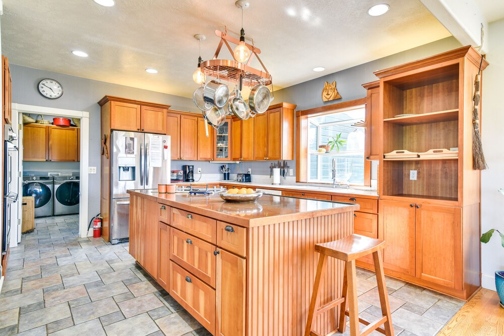 Rainier Home on 20 Acres w/ Blueberry Farm!