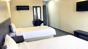 Standard Twin Room | Blackout drapes, iron/ironing board, free WiFi, bed sheets