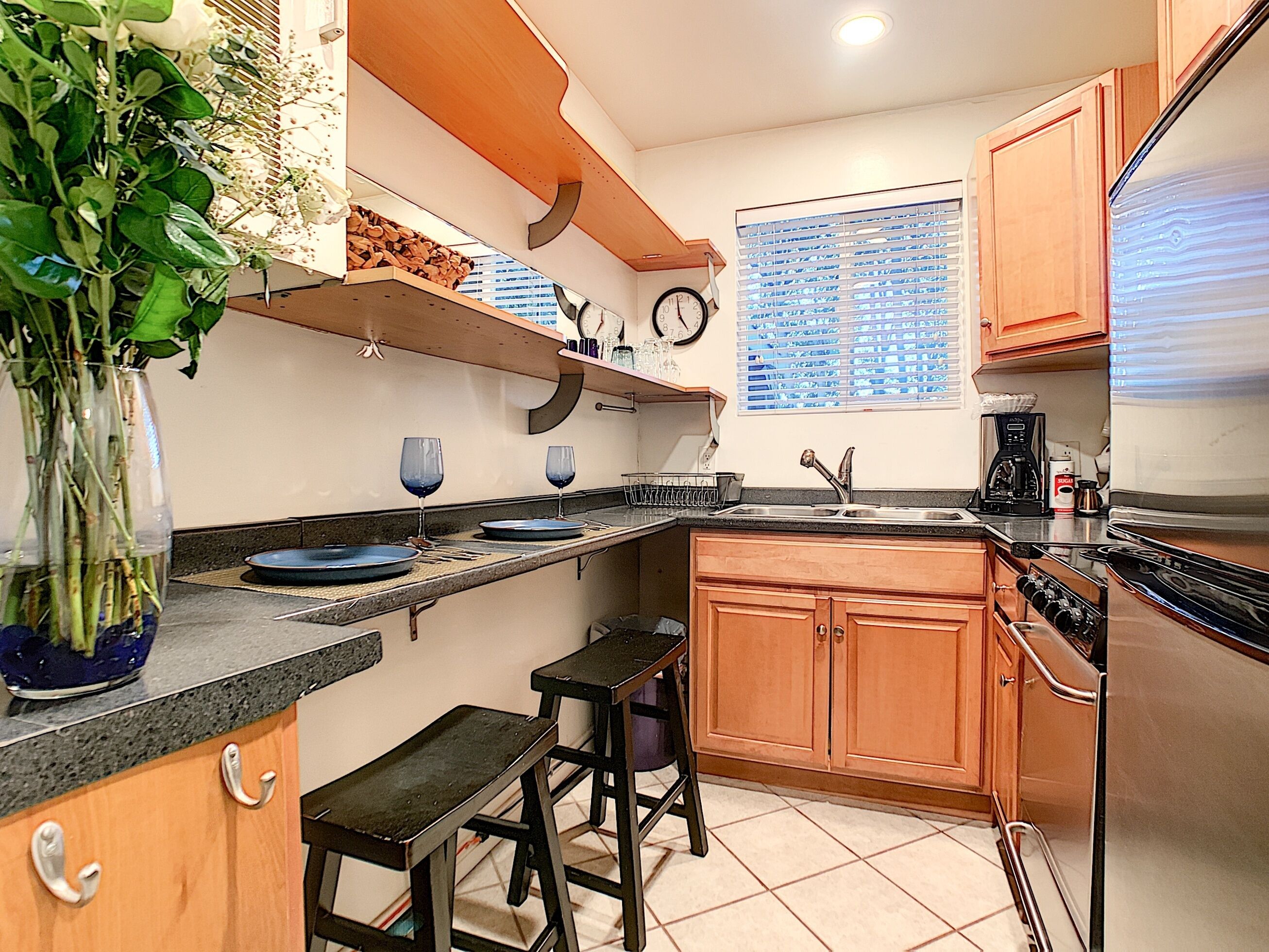 Apartment, 1 Bedroom | Private kitchen | Fridge, oven, coffee/tea maker, toaster