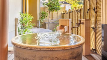 Chambre Tradition, salle de bains privée (JP Style, East Building,Open-Air bath)