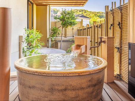 Japanese Style Room with Private Open-air bath, East Building | In-room safe, desk, laptop workspace, free WiFi