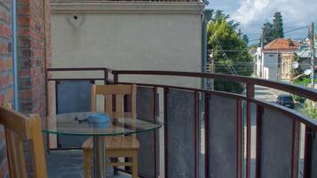 Comfort-Dreibettzimmer, Balkon | Ausblick vom Zimmer