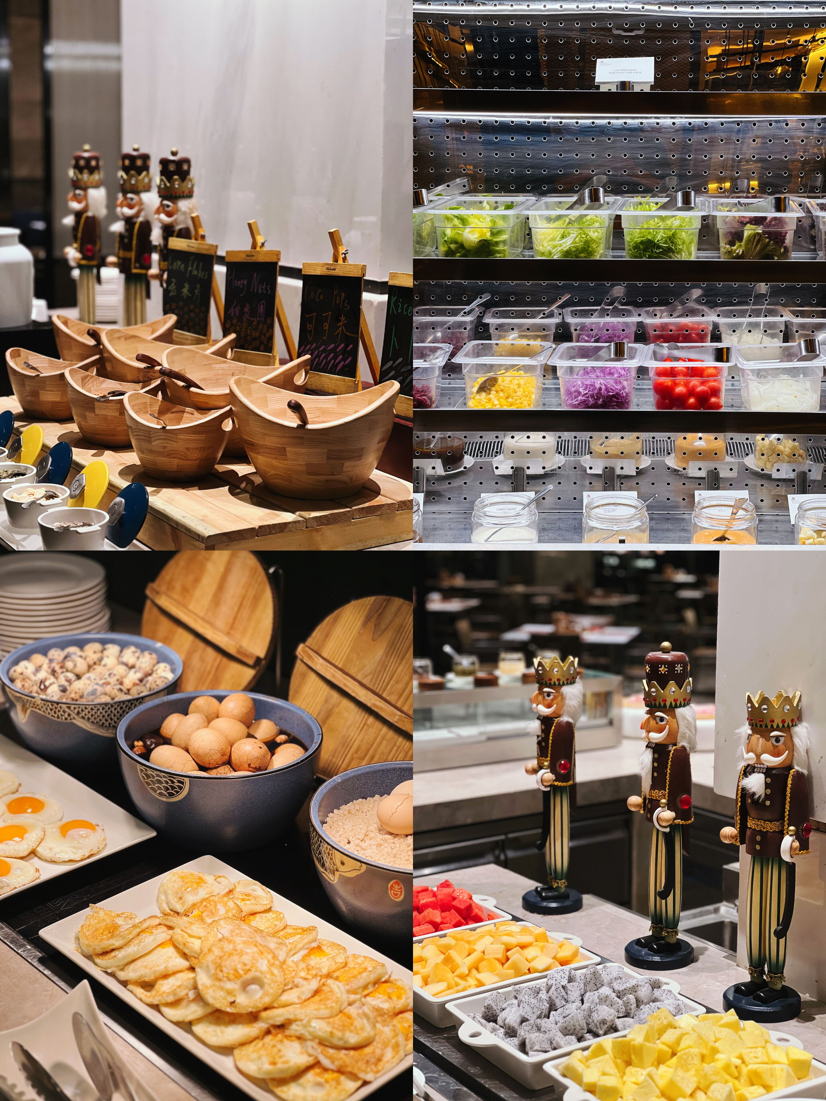 吃到飽自助式早餐