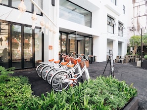 Façade de l’hébergement