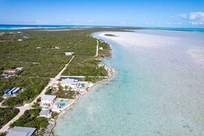 Sun-loungers, beach towels