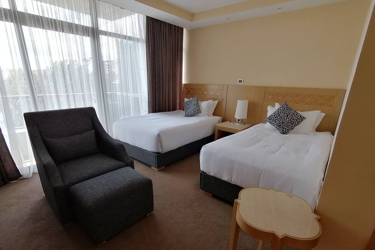 雙床房, 城市景 | 意大利 Frette 床單、高級寢具、羽絨被、Select Comfort 床墊