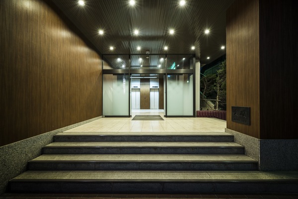 Interior entrance