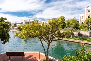 Blick von der Unterkunft