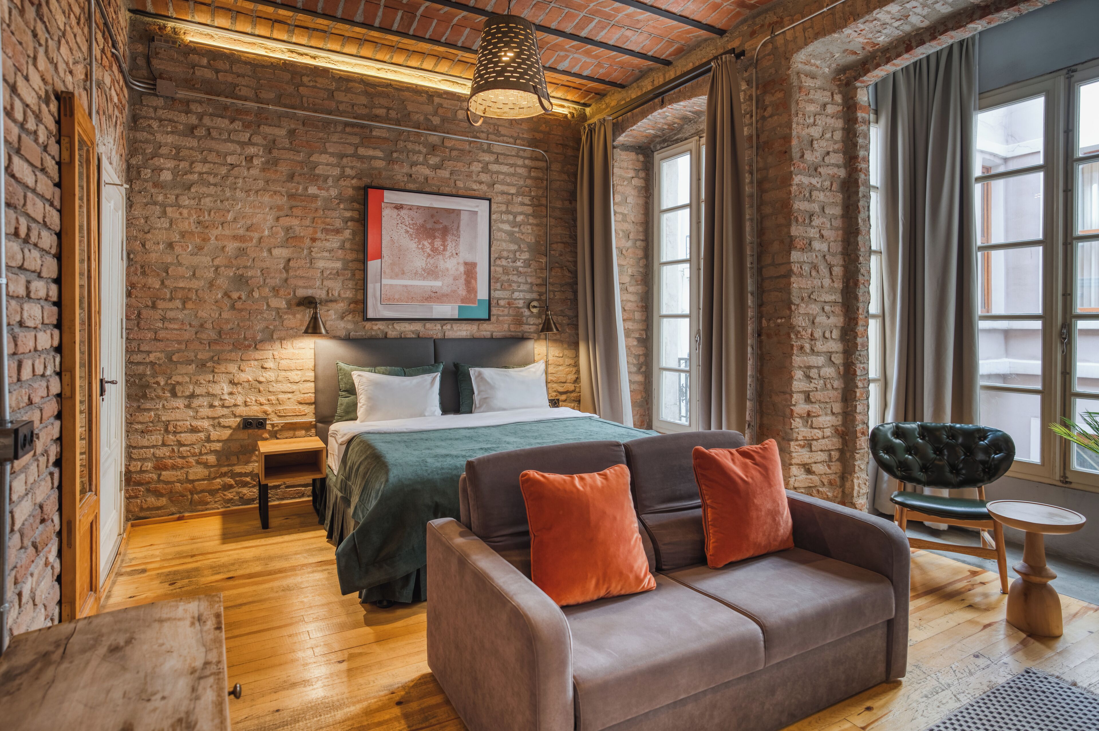 junior double room | 1 bedroom, premium bedding, minibar, in-room safe