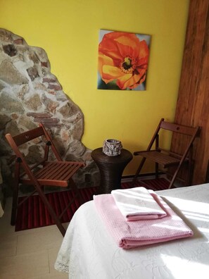 Kamar Double, pemandangan lembah (Foresta) | Setrika/meja setrika, Wi-Fi gratis, dan seprai linen