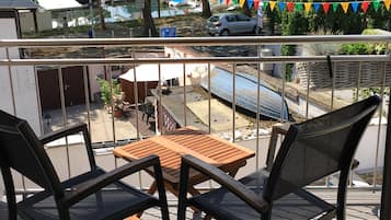 Suite, kamar mandi pribadi (Storchennest) | Pemandangan balkon
