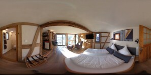 Suite, baño privado (Storchennest) | Interior