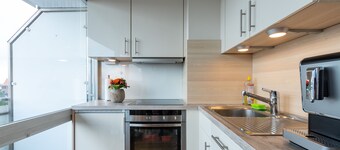 Vista meravigliosa per 4 persone a 100 m dalla spiaggia principale