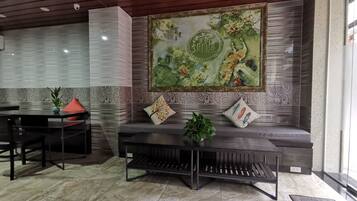 Lobby sitting area