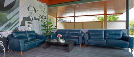 Sala de estar en el lobby
