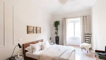 2 bedrooms, iron/ironing board, travel crib, free WiFi