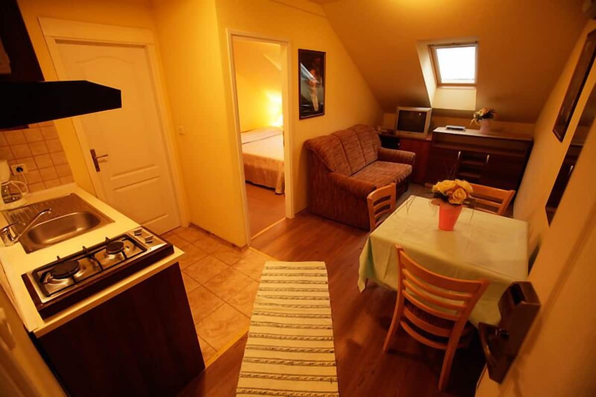 Apartment, 1 Bedroom | Living area | Flat-screen TV