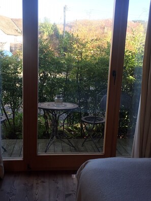 Chambre Deluxe double ou avec lits jumeaux | Vue du balcon