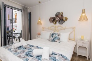Deluxe-Apartment, 1 Schlafzimmer | Blick vom Balkon