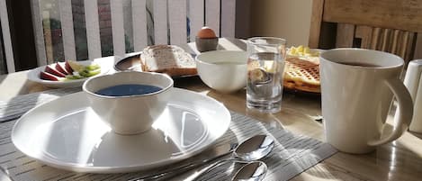 Gratis kontinental frukost varje dag