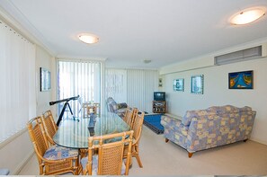 Room | Living area | TV, DVD player - Mirage Unit 602 (Tuncurry)