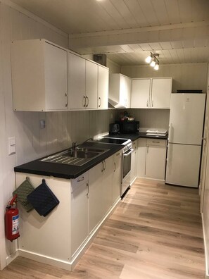 Private kitchen - Notodden Sentrum Apartment No 1 (Notodden)