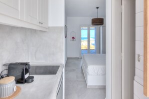 Villa, 4 Bedrooms, Private Pool | Private kitchen | Full-size fridge, microwave, oven, stovetop - Villa Livana Naxos (Naxos)