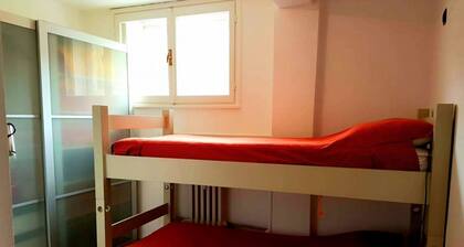 Penthouse 100m from the slopes, bright and quiet