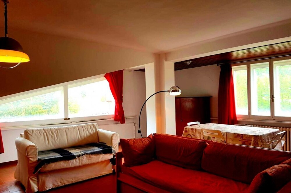 Penthouse 100m from the slopes, bright and quiet