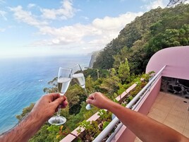 Panoramic Double Room, Sea View | Balcony view