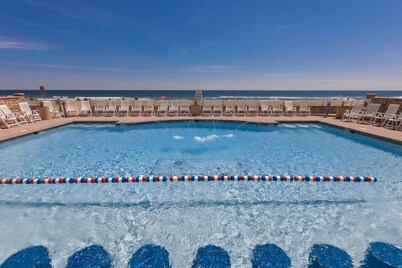 Sandbridge Beach Condo with fantastic Ocean View and Bay View Balcony! 