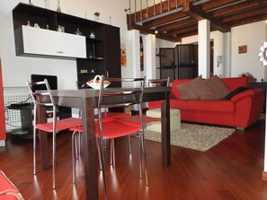 Apartment, 2 Bedrooms | Living area | Flat-screen TV
