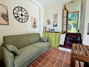 House, 1 Bedroom | Living area | TV - Golfo degli Ulivi Relax (Cefalù)