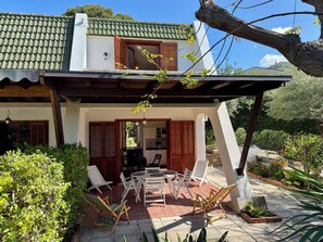 Ferienhaus, 1 Schlafzimmer | Terrasse/Patio