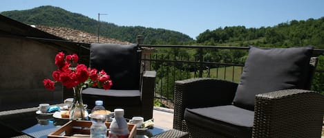 Panoramic Double Room, Ensuite | Terrace/patio