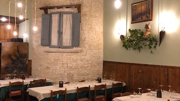 Almoço e jantar, culinária italiana