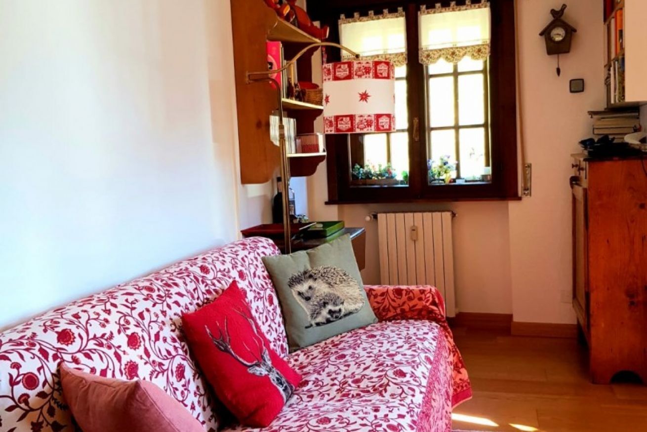 Tv, dvd-spelare och ett filmbibliotek