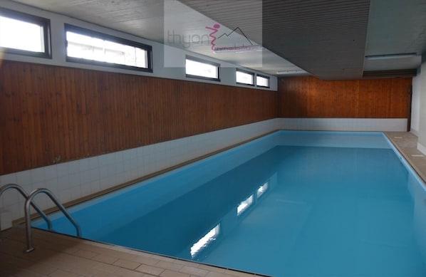 Indoor pool, a heated pool