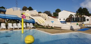 Piscine couverte, piscine extérieure