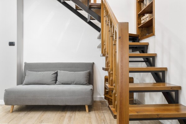 Maisonette, 1 Schlafzimmer (Duplex Luxurious Apartment) | Wohnbereich