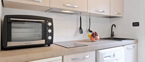 Appartamento, 1 camera da letto | Cucina privata | Frigorifero, forno, piano cottura, macchina per caffè espresso
