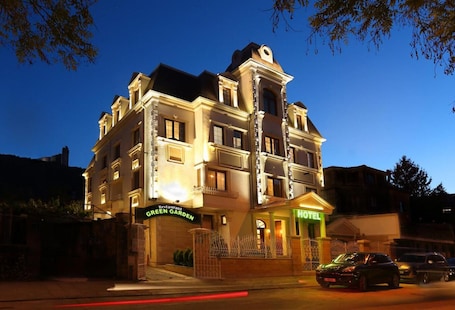 Front of property – evening/night