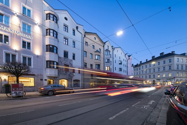 Voorkant van accommodatie