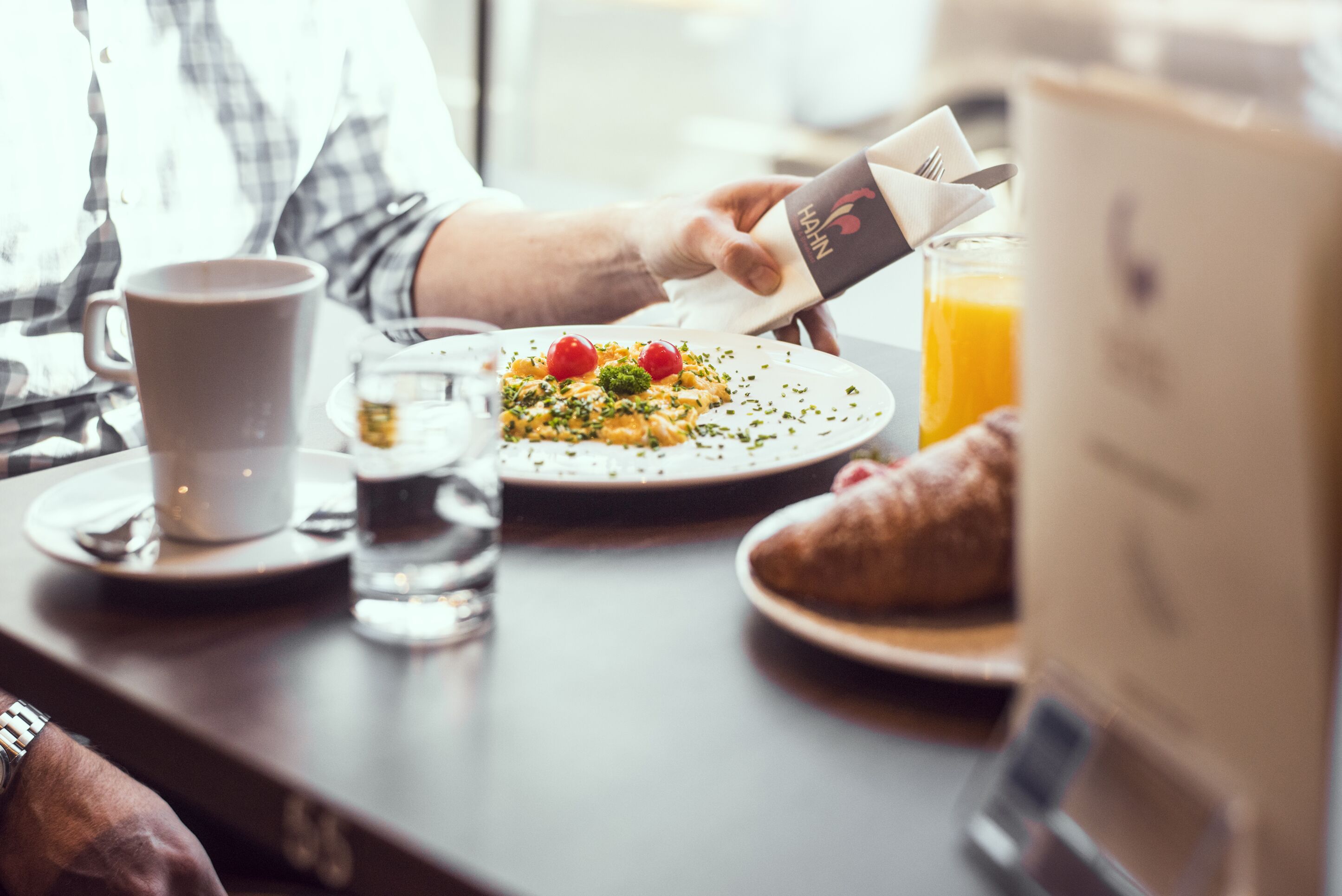 Daily to-go breakfast for a fee