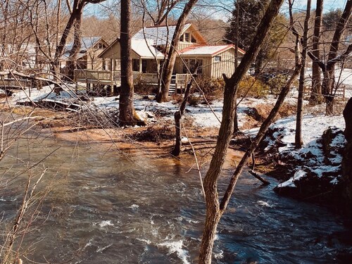 Nottley River Front Cabin 2 Bedroom Chattahoochee Ocoee Wilderness Near Vogel