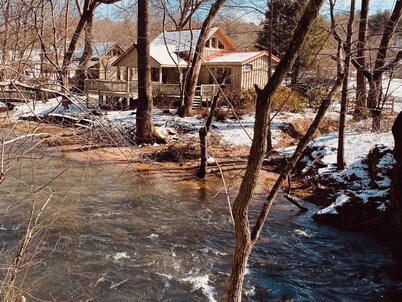 Nottley River Front Cabin 2 Bedroom Chattahoochee Ocoee Wilderness Near Vogel