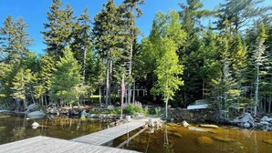 Property grounds - Riesses Peace - Beautiful 4 bedroom, 3 bath home on Cupsuptic Lake (Oquossoc)