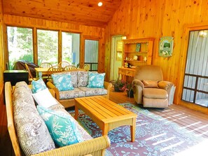 TV, caminetto, lettore DVD, tavolo da calcetto