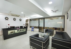 Lobby sitting area - Sr Residency (Chennai)